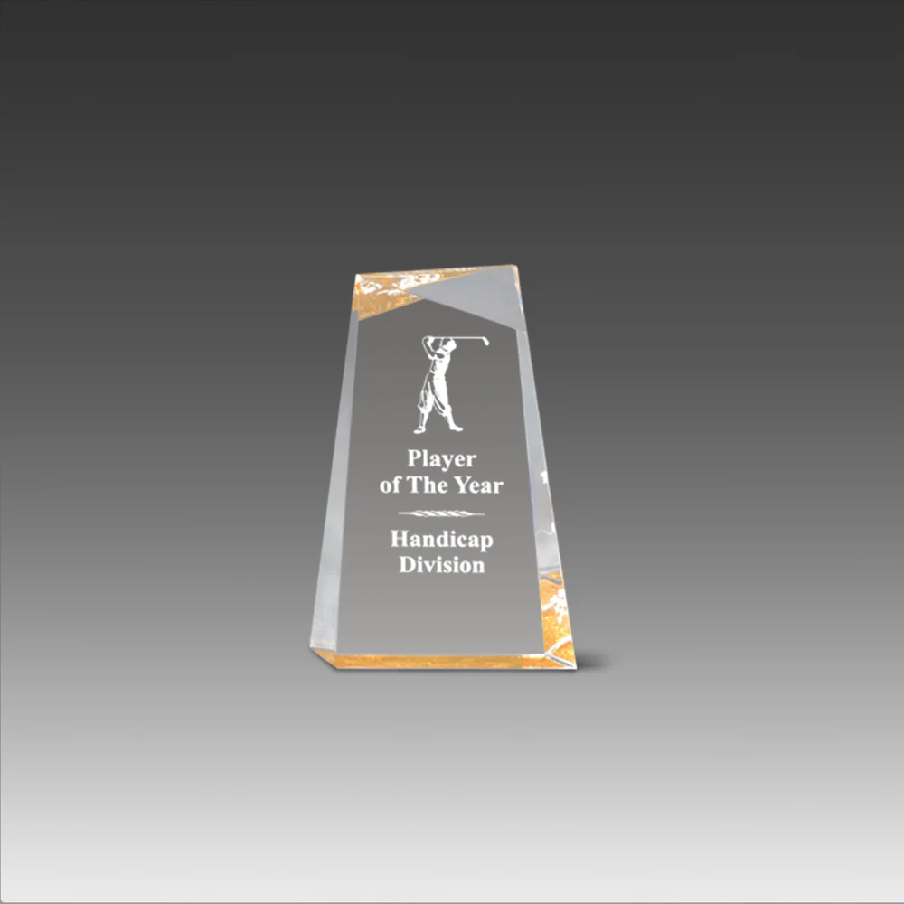 Wedge Facet Award (5"x8"x1") 1