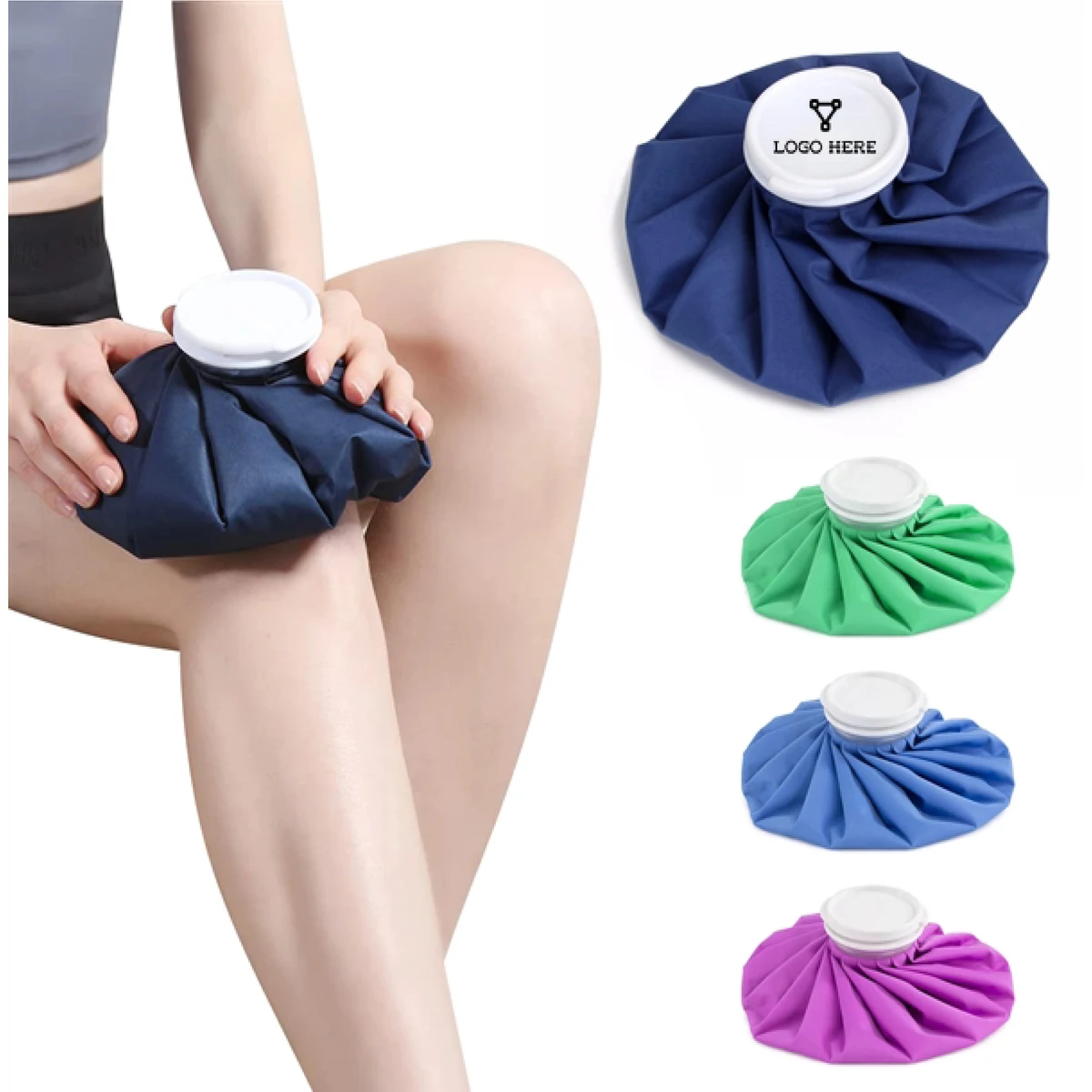 6" Custom Resuable Ice Bag 1