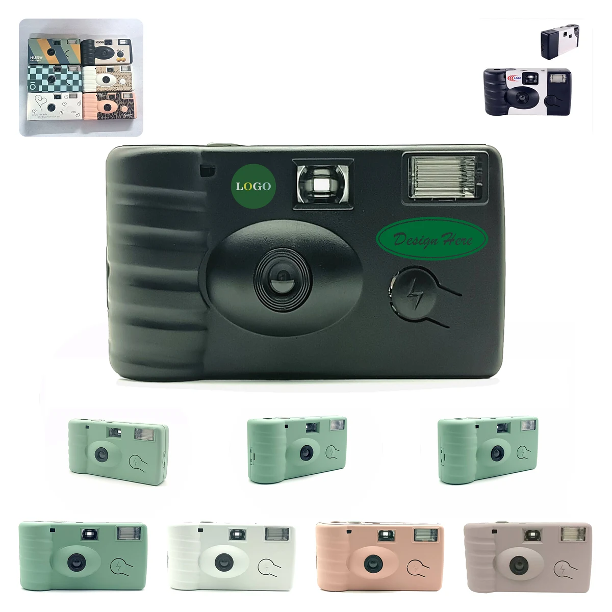 MOQ 30pcs Classic 35mm Single-Use Camera(12 Exposures) 1
