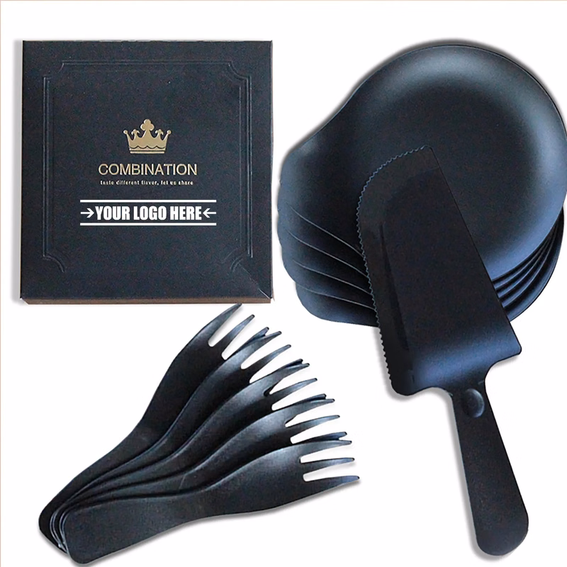 Disposable Plastic Cake Cutlery Set