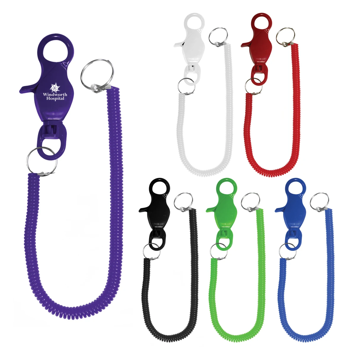 Casino bungee cord with lobster claw attachment 1