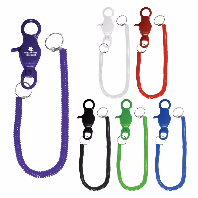 Casino bungee cord with lobster claw attachment