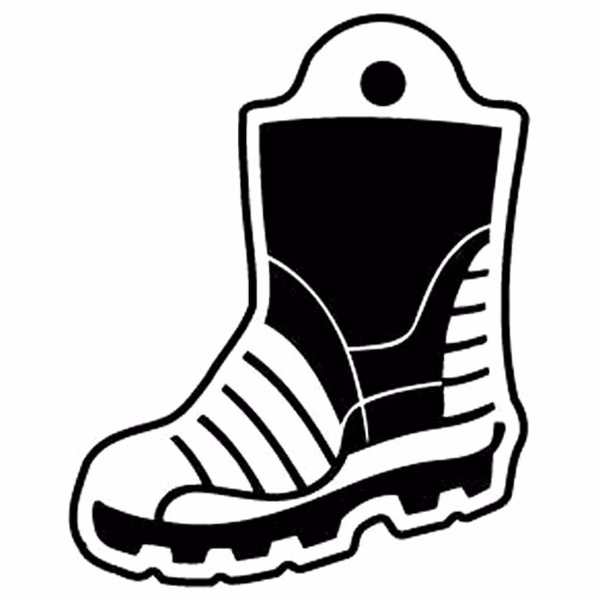 Motorcycle Boot Key Tag (Spot Color)