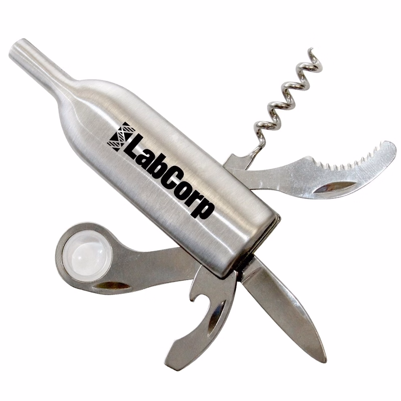Multifunctional bottle opener with keyring