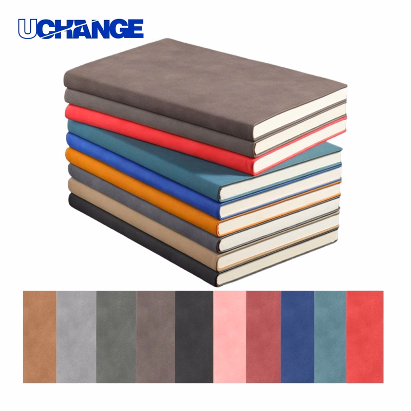 A6 Portable Leather Business Notebook