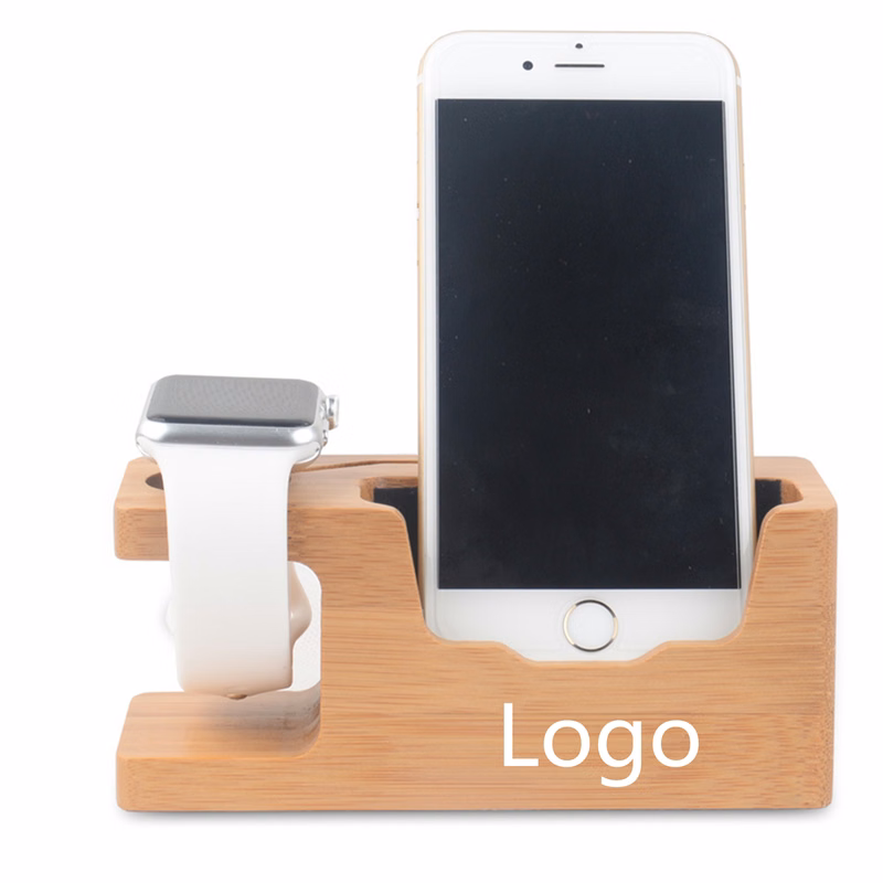 Bamboo Wood Charging Holder