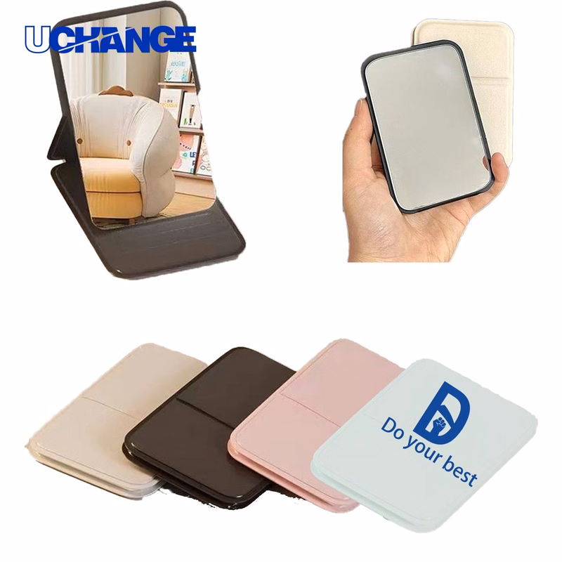 Compact Folding Custom Makeup Mirror
