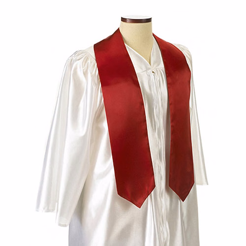 Red Graduation Sash - 5"x60"