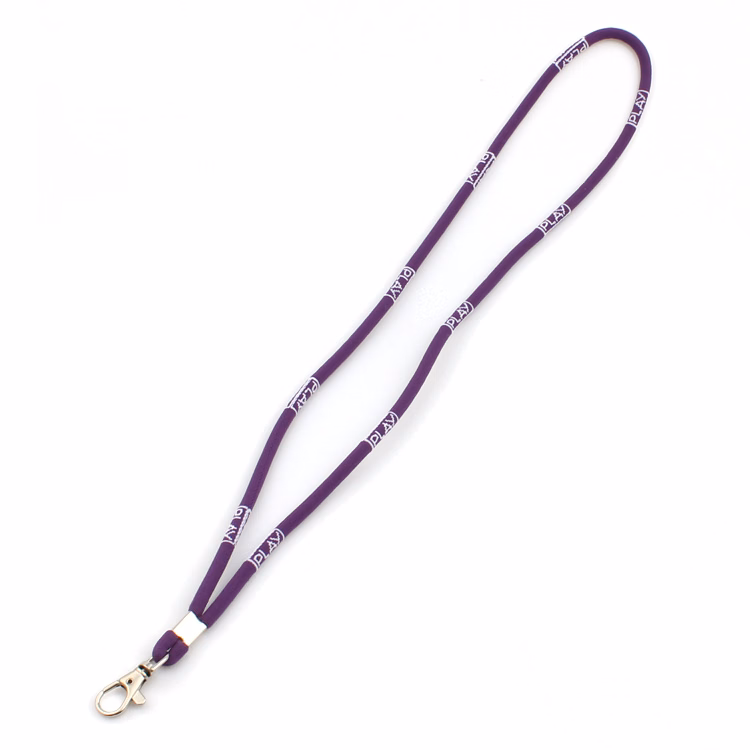 Round Cord Woven Lanyard