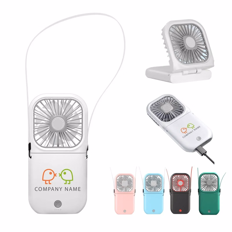 Portable Handheld Fan with Lanyard