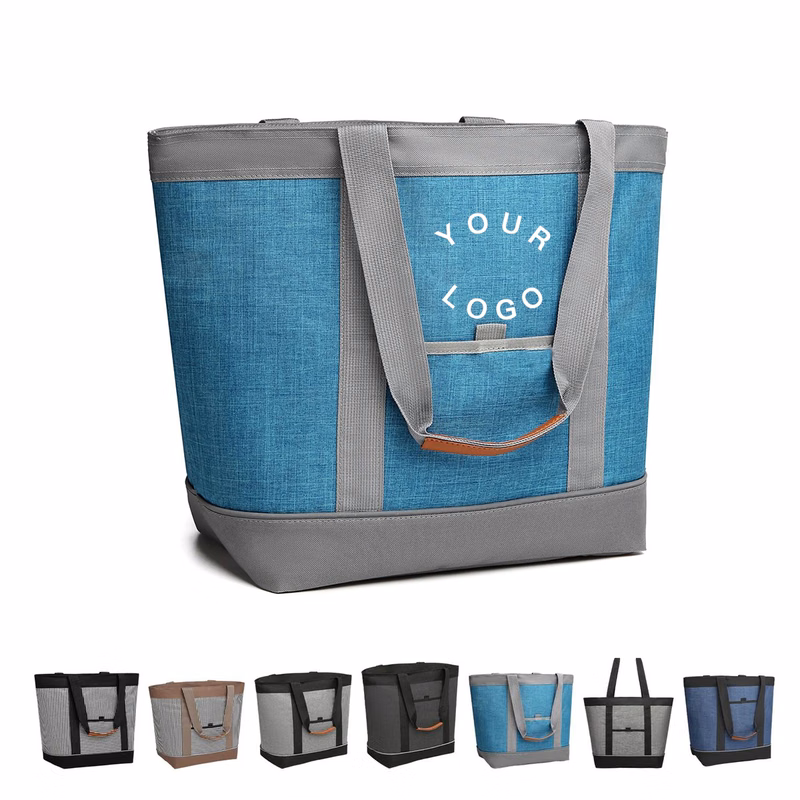 Reusable Cooler Tote With PEVA Lining