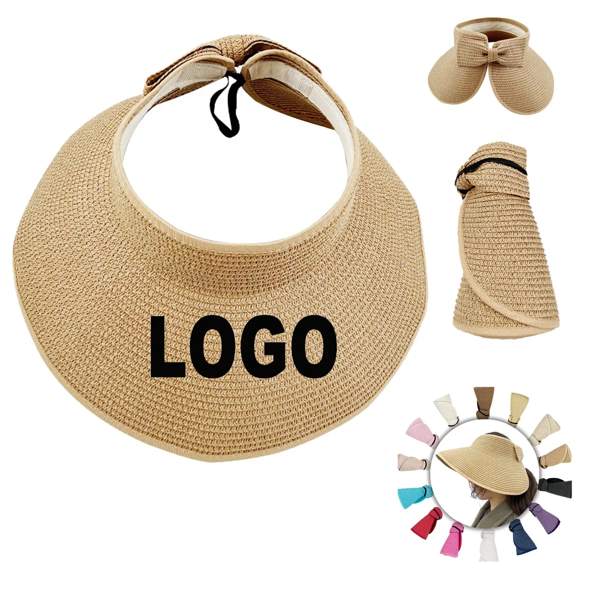 Summer Foldable Straw Hat 1
