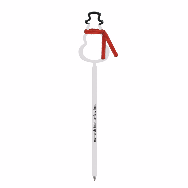 Snowman w/ Scarf Inkbend Xtra, Bent Pen