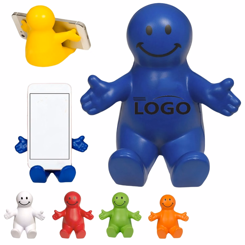 Smiley Face Stress Reliever Phone Holders