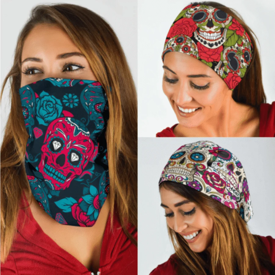 Triangle Shaped Sublimated Bandana 1
