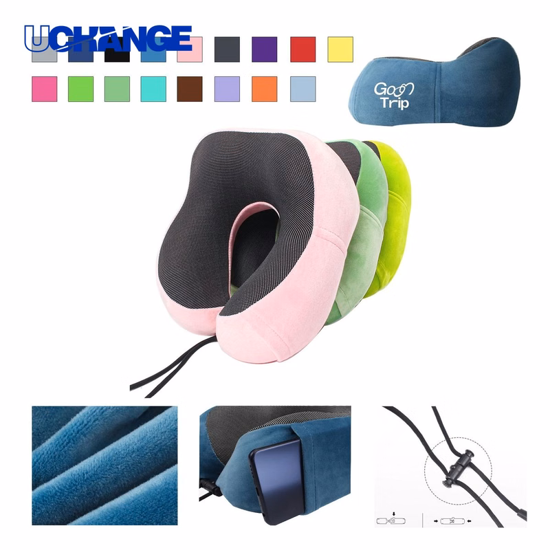 Memory Cotton U-Shaped Pillow for Neck Support