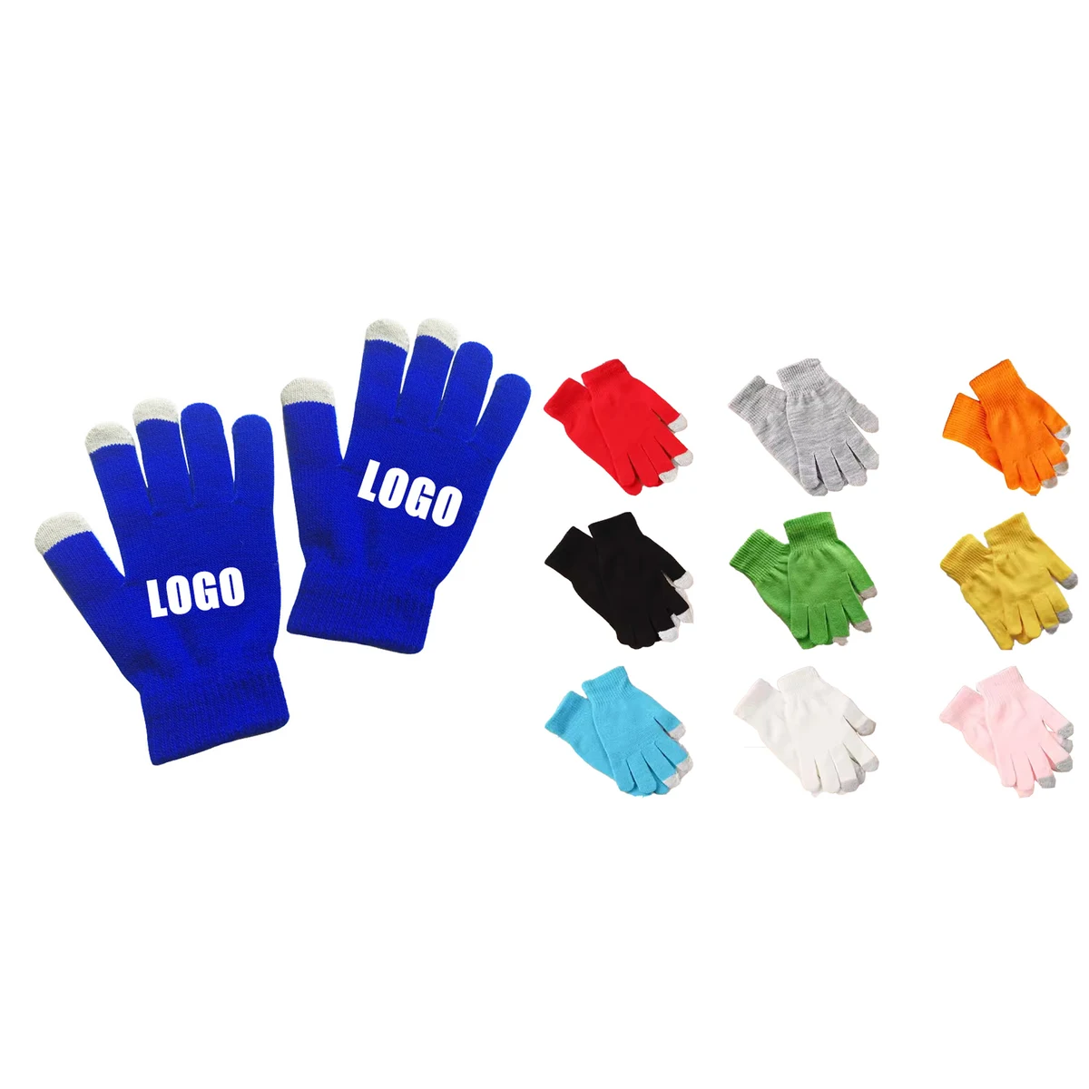 MOQ 50 pcs Knitted Gloves 1