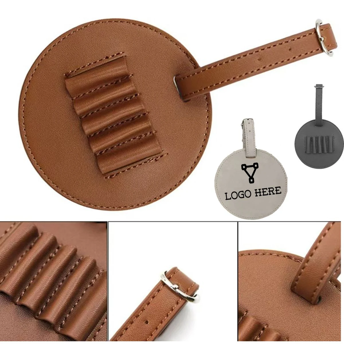 Compact PU Golf Tee Bag For Promotional Gifts With Safe Fast Printing 1