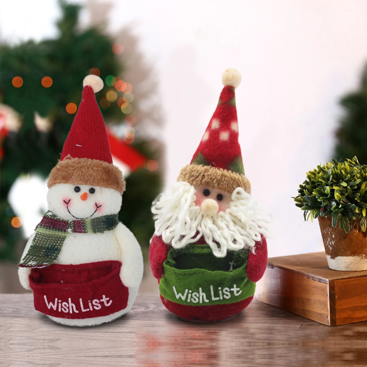 Christmas Decor Snowman Santa Claus Toys 1