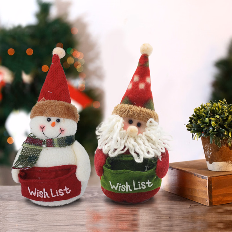 Christmas Decor Snowman Santa Claus Toys