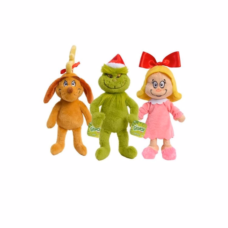 Dr. Seuss Grinch Small Plush Assorted - 8"