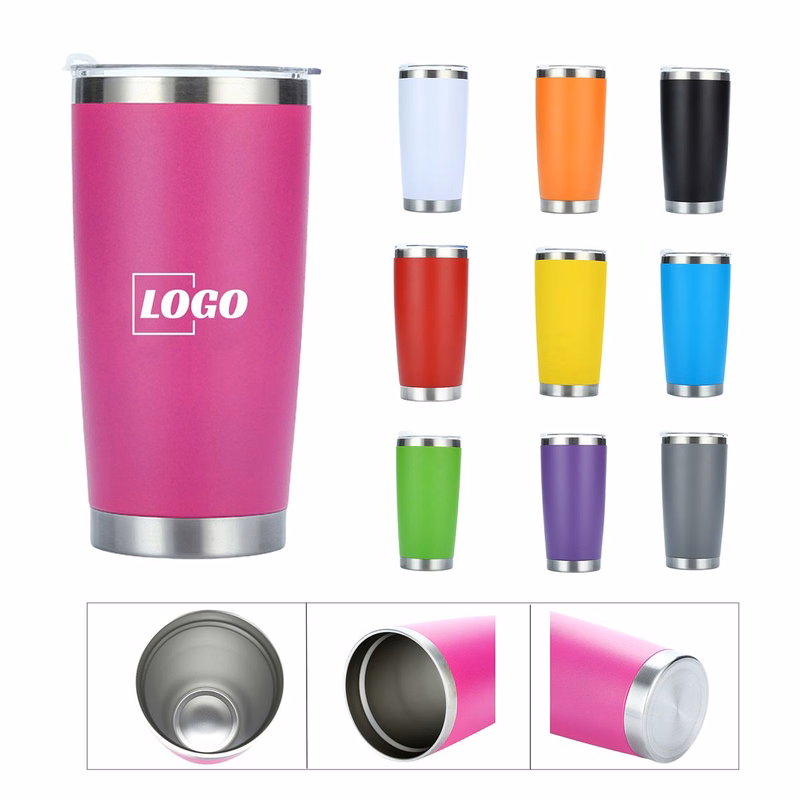 20 Oz Vacuum Insulated Car Cup