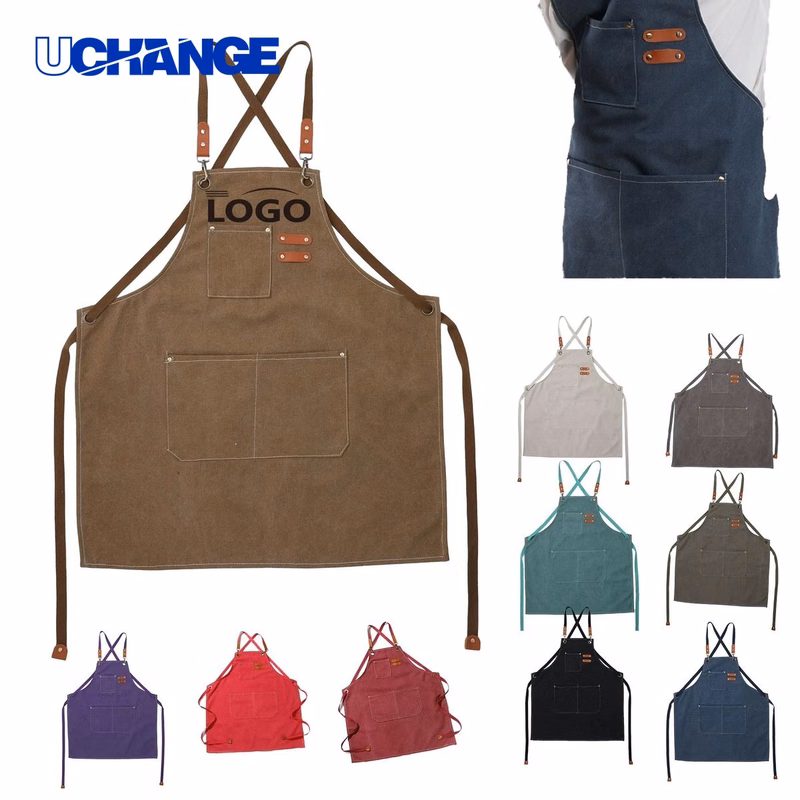 Canvas Apron with Adjustable Straps