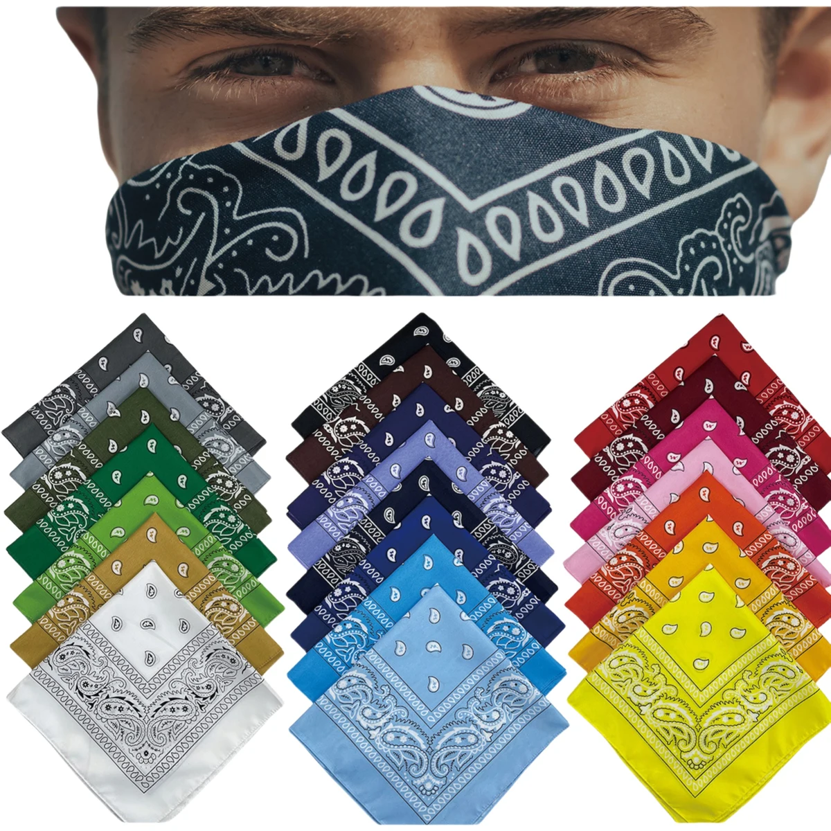 Full Color Cowboy Bandana 1