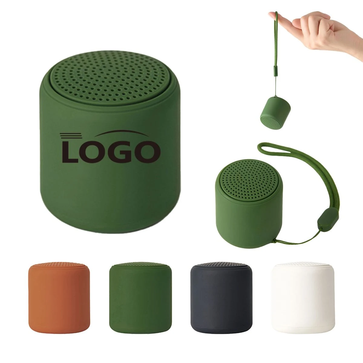 Logo-Customizable Mini Macaron Wireless Speaker 1