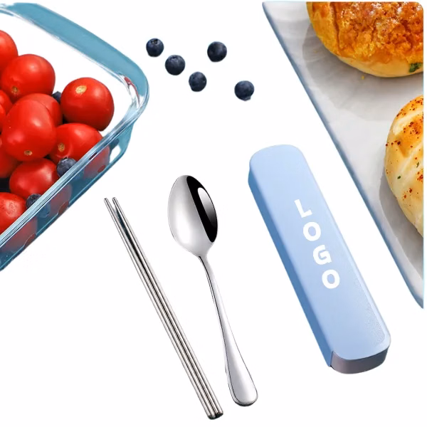 Travel Cutlery Set with Carrying Case