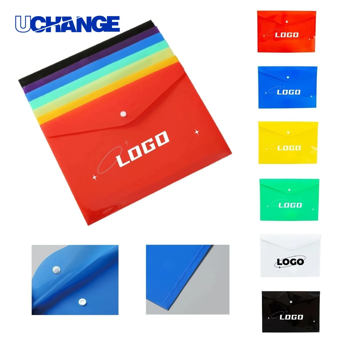 A4 Waterproof PP File Document Pouch 1