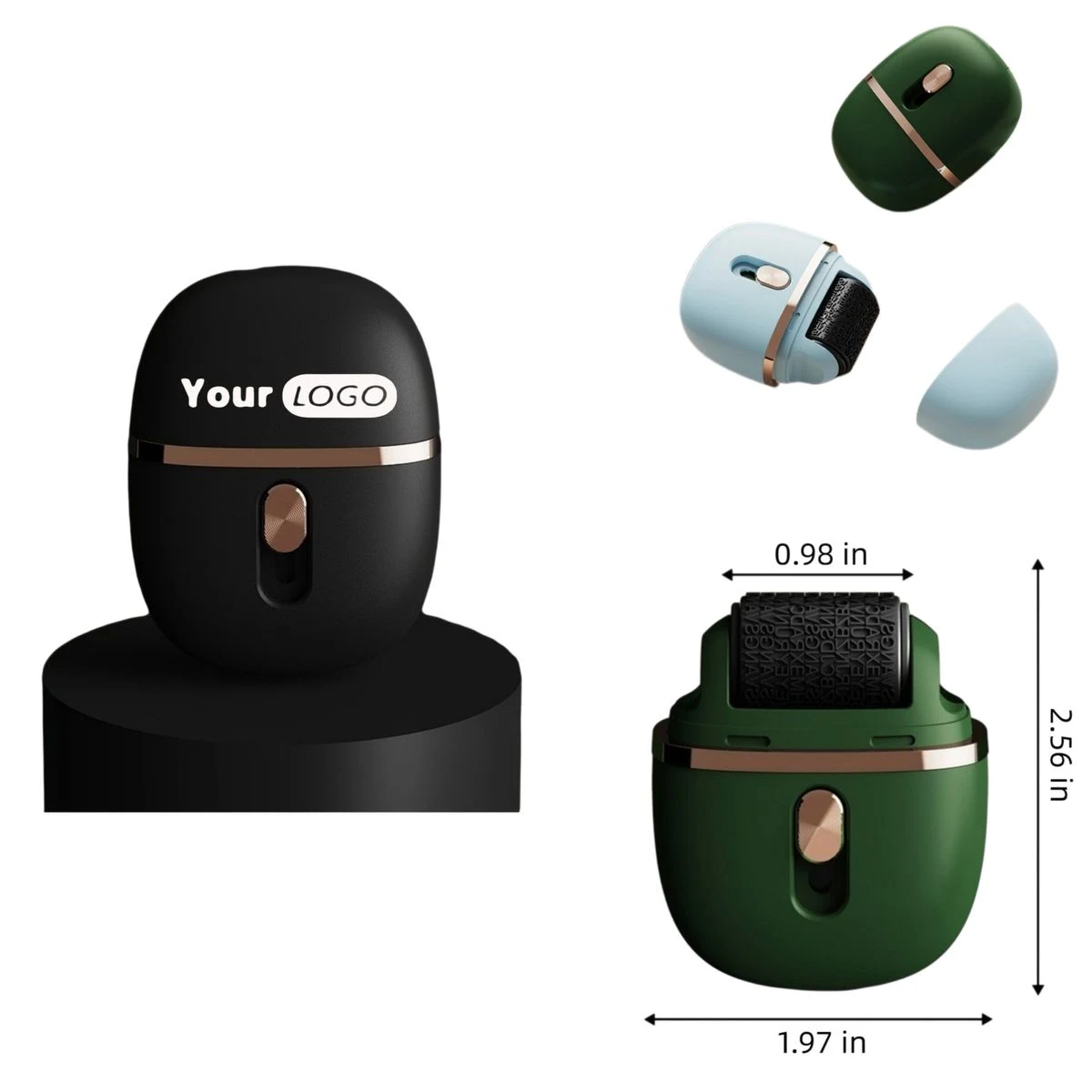 Privacy Roller Stamp With Ceramic Cutter 1