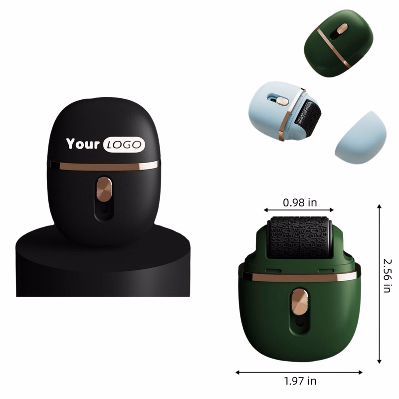 Privacy Roller Stamp With Ceramic Cutter
