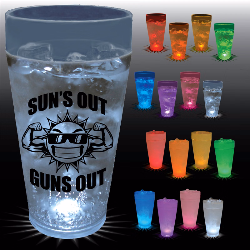20oz Single Light Plastic Pint Cup