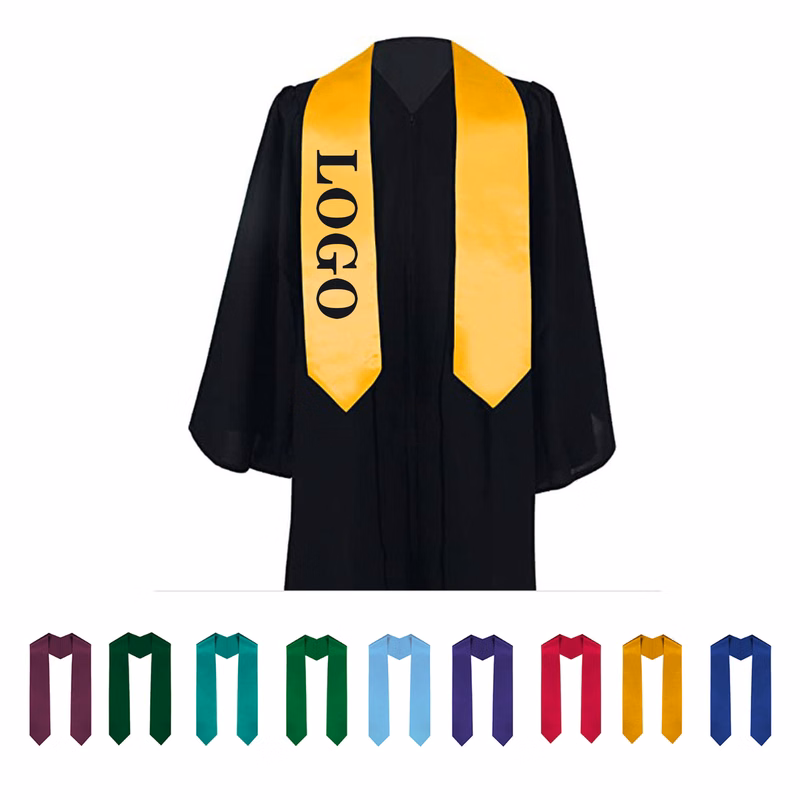 Solid Color Unisex Graduation Shawl