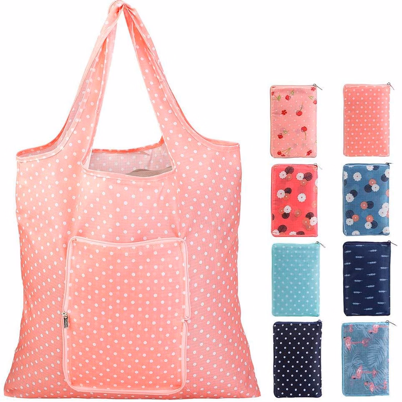 Foldable Non-Woven Tote Bag With Zipper