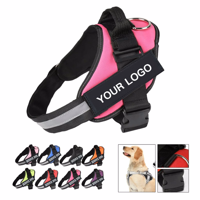 Oxford Dog Harness with Adjustable Straps and Padding