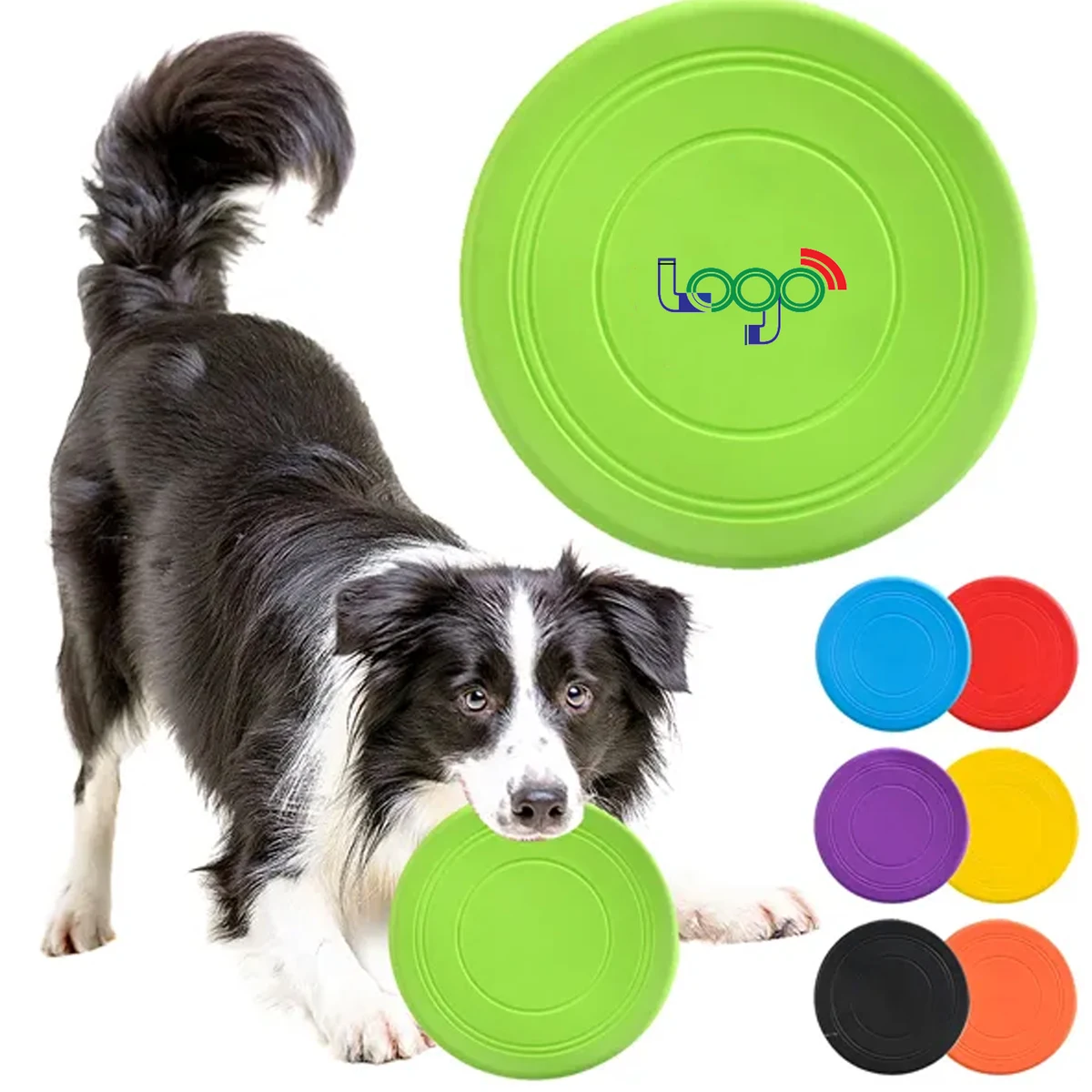 7" Soft Pet Flying Disc, Multiple Color Options 1