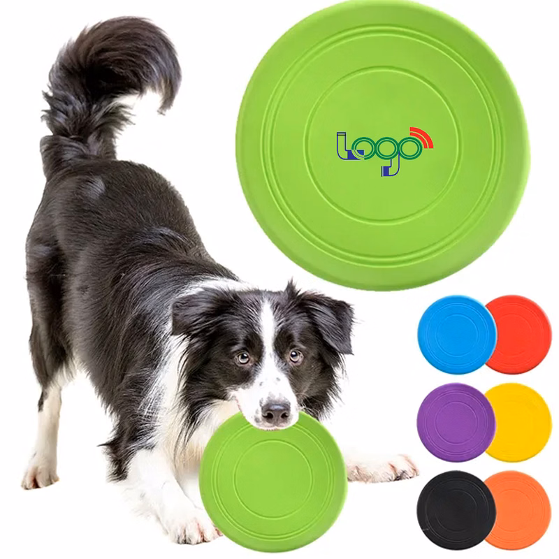 7" Soft Pet Flying Disc, Multiple Color Options