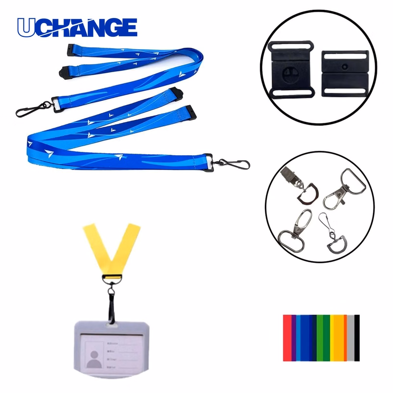 Three Quarter Inch Polyester Lanyard