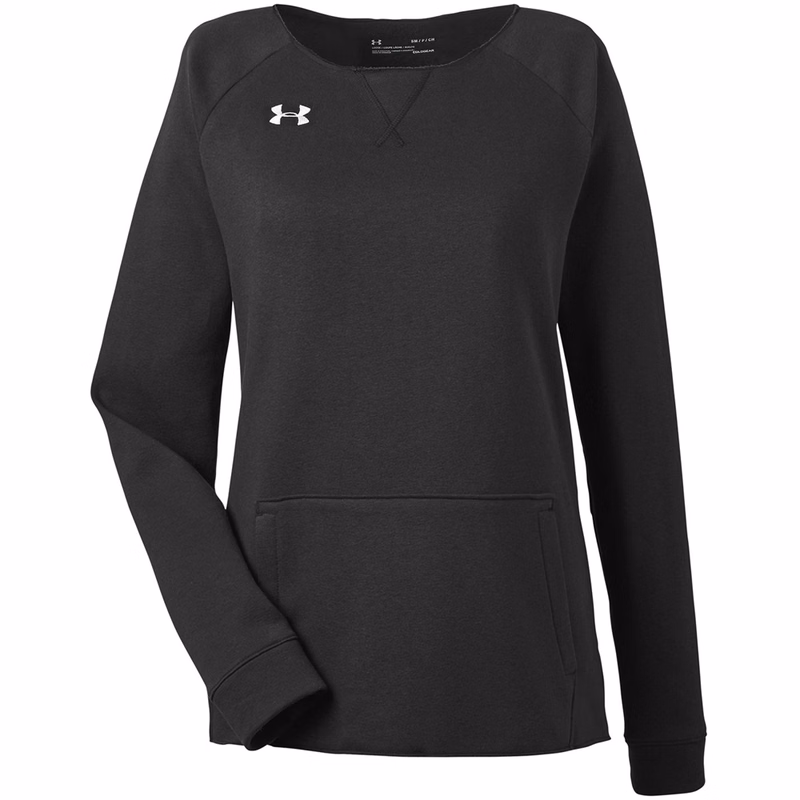 Under Armour Ladies' Hustle Fleece Crewneck Sweatshirt