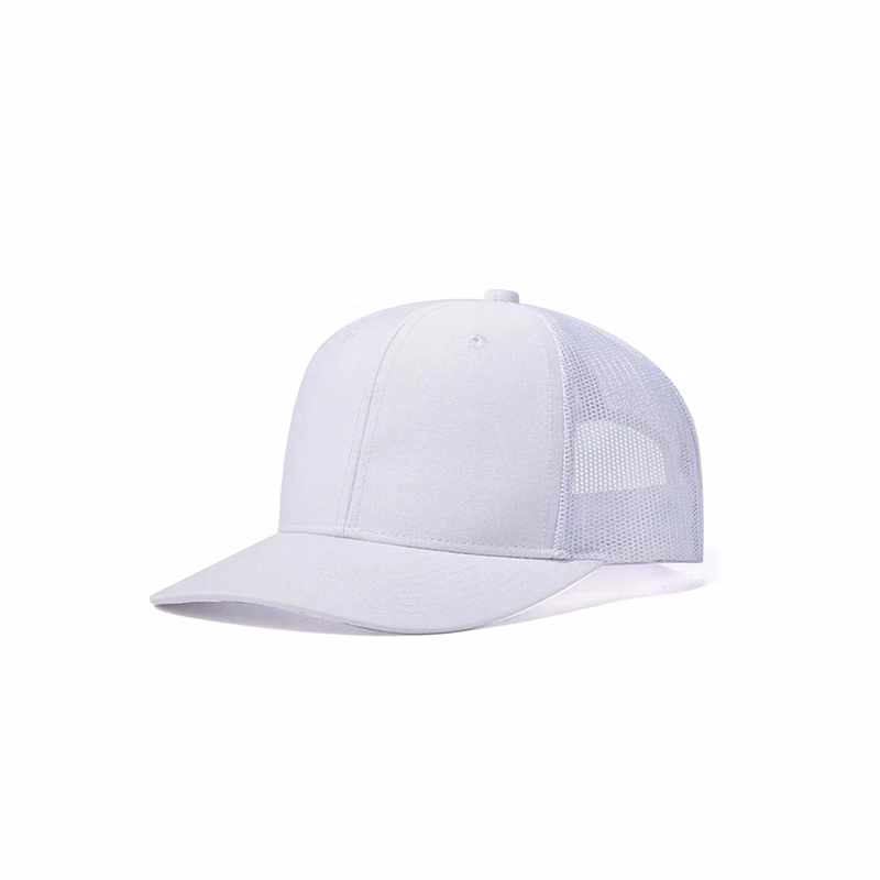 Brushed Cotton Mesh Trucker Cap Adjustable Fit