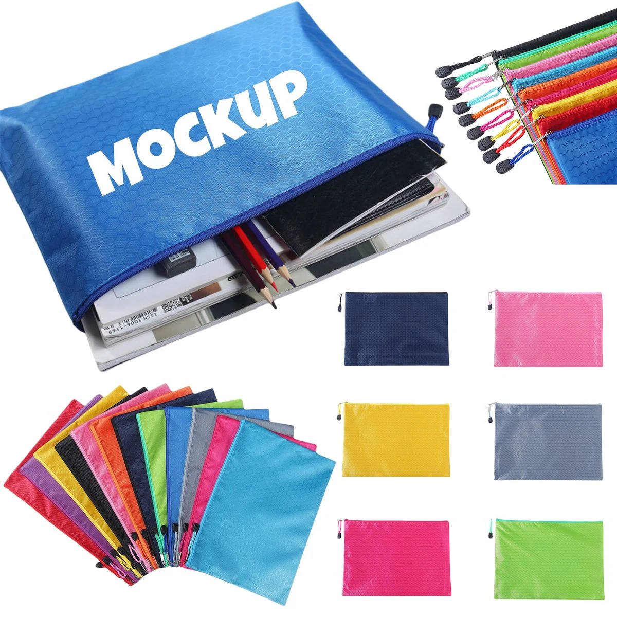 A4 Zipper Document File Bag 1
