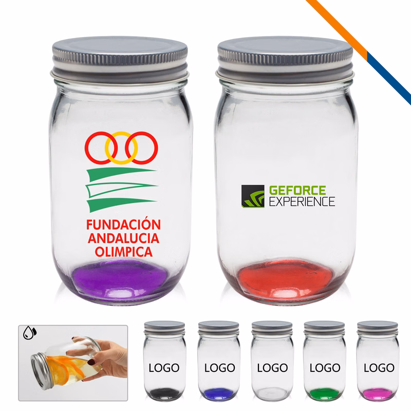 Stefan Mason Jars - 16 OZ.