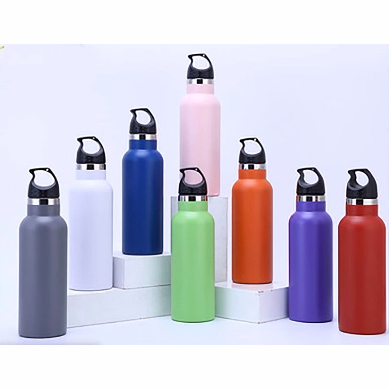 Stainless Steel Wide Mouth Sports Water Bottle 20 oz.