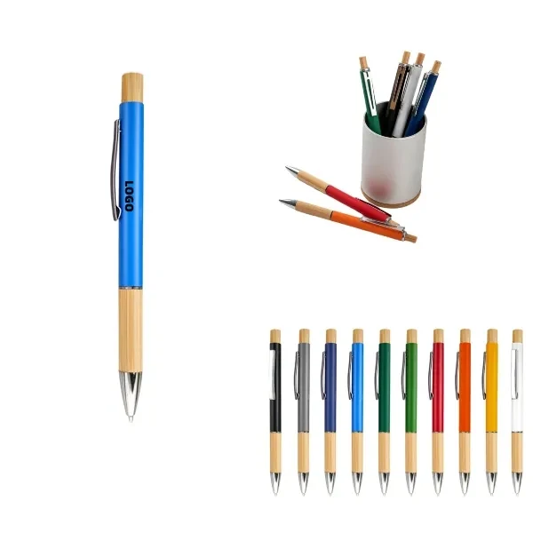Bamboo Ballpoint Pens 1