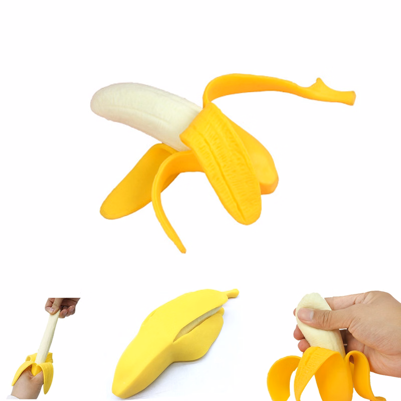 Banana Fruit Anti Stress Squishy Toy