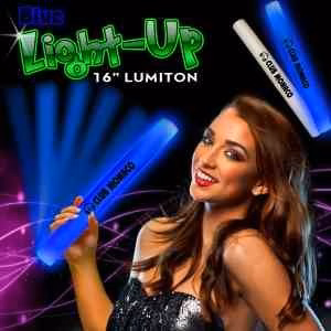 Blue 16" LED Lumiton Baton
