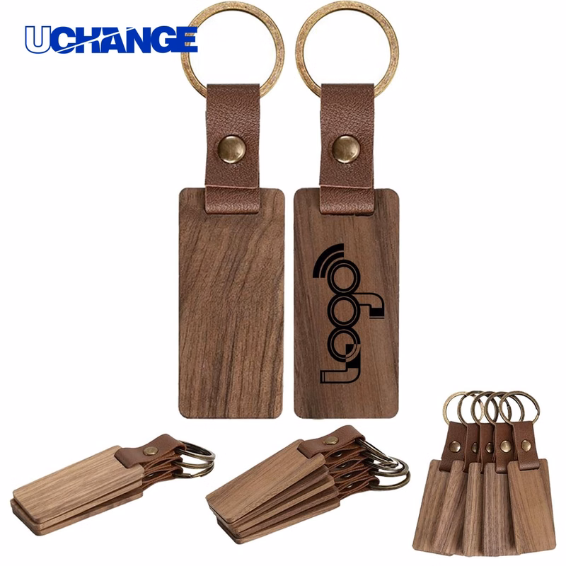 Walnut Wood Keyring