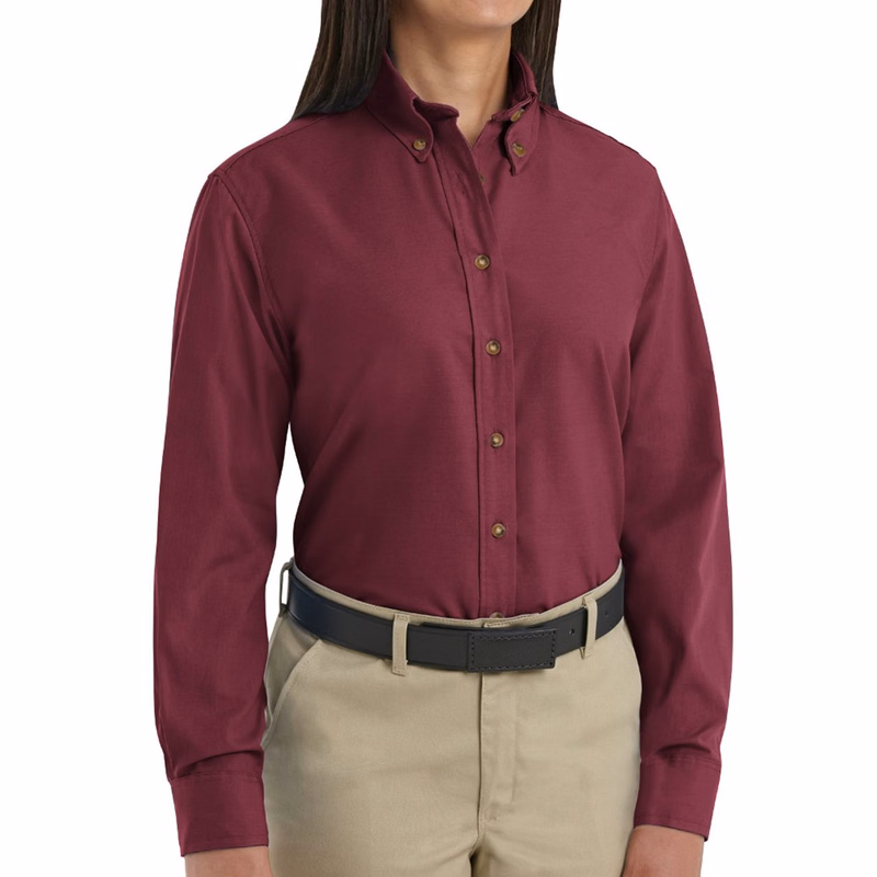 Women's Poplin Dress Shirt - SP91